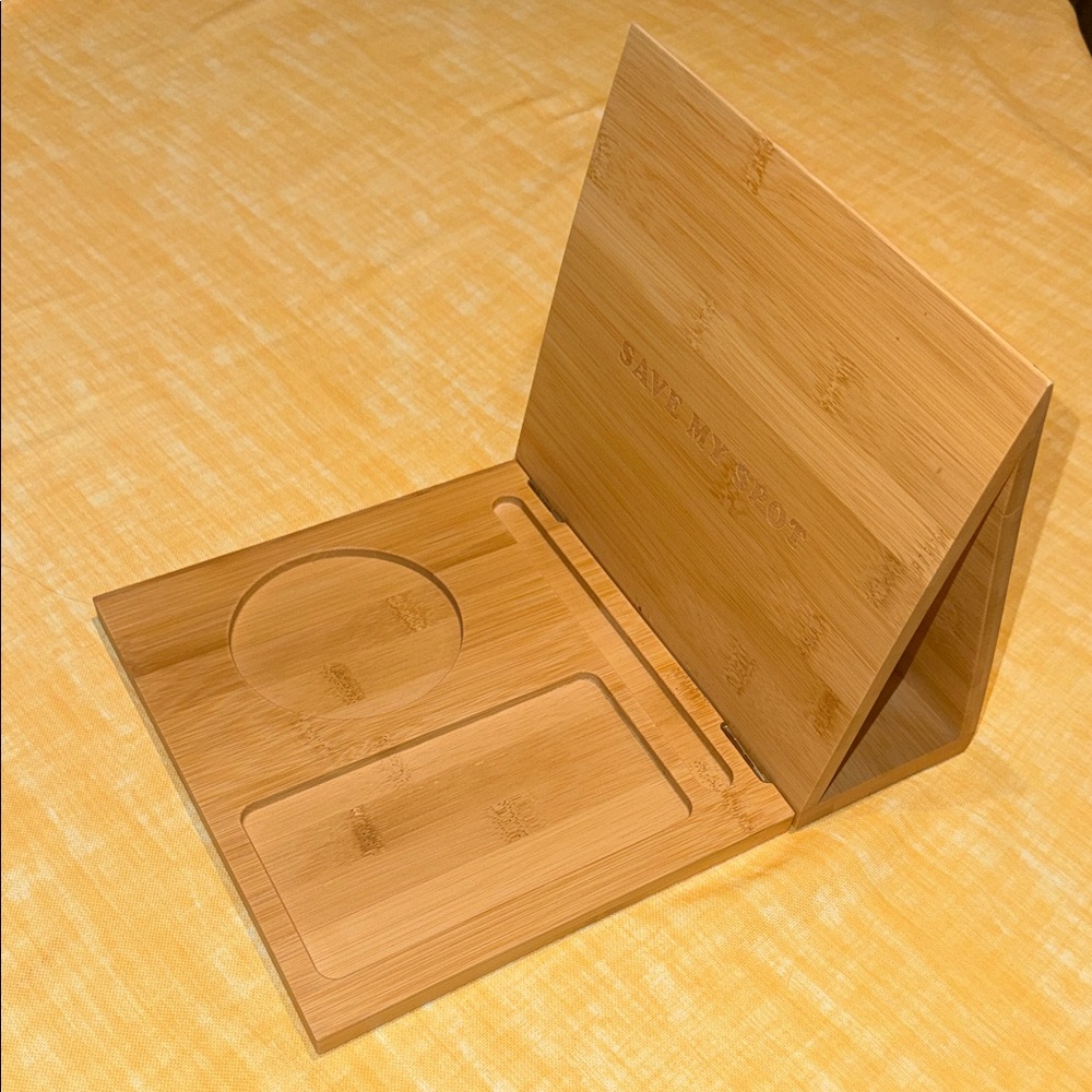Bamboo Book Stand
